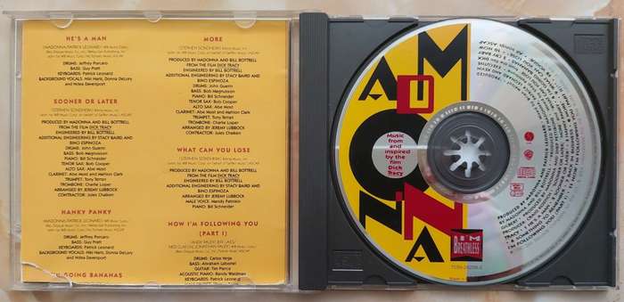 MADONNA - I'M BREATHLESS (DICK TRACY SOUNDTRACK)