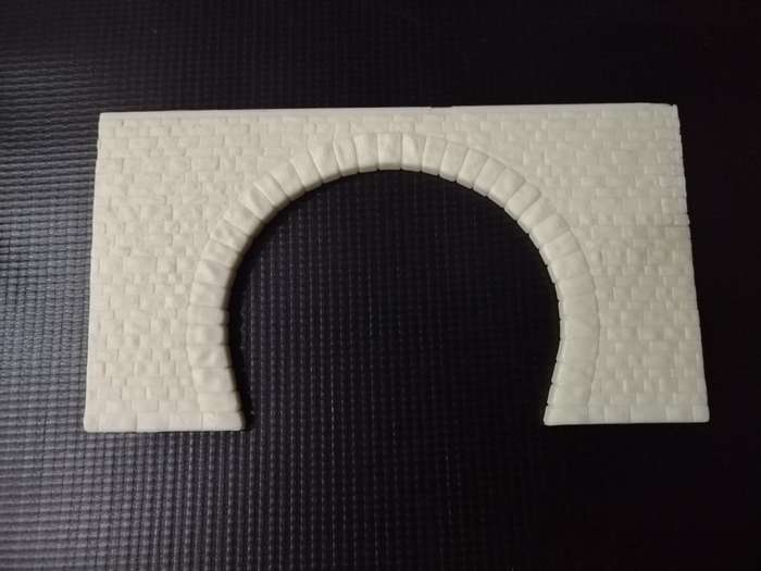 Model Trains HO - Tunnel Port Double - 198mm x 3mm x 107mm