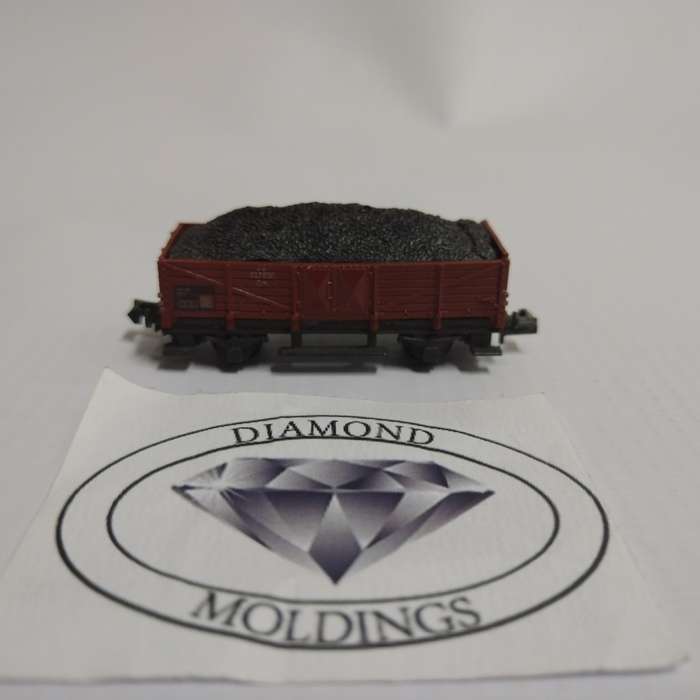 Model Trains N Scale - Mineral Load - Minerals (x1) Apnold Ripido Coal - 47mm x 15mm x 7mm