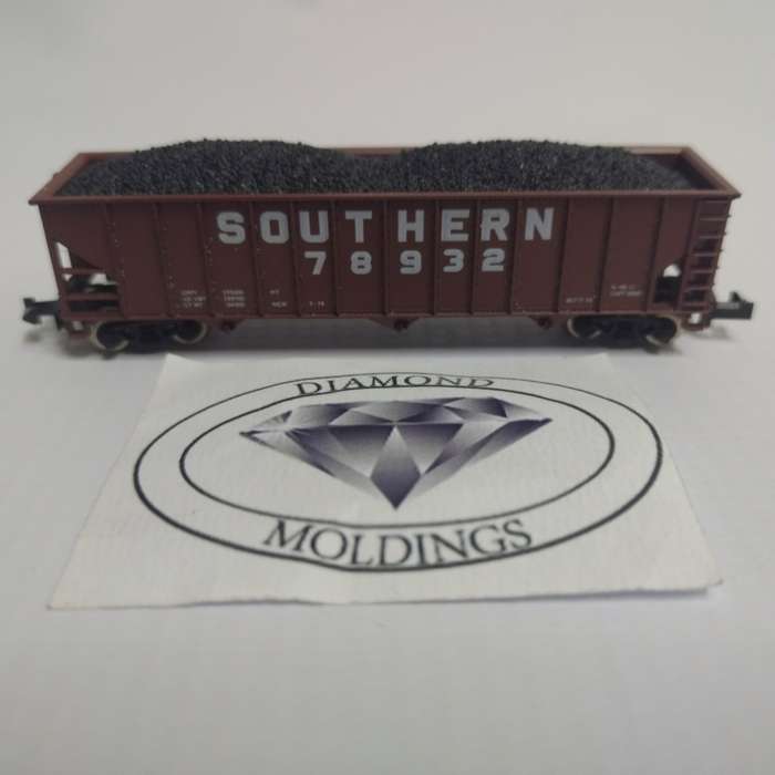 Model Trains N Scale - Mineral Load - Minerals (x1) Atlas Coal - 83mm x 17mm x 7mm
