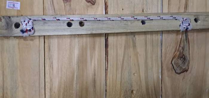 Trains - Old Signal and Train - Pallet Wood Plaque - Wall Art - UV printed. 383mm x 355mm x 35mm
