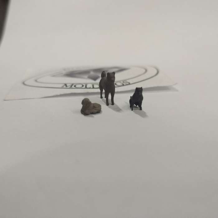 Model Trains 1:87 HO - Animals - Dogs (pack of 3)