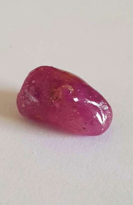13.96Ct. Rough Ruby Natural Red  Mozambique