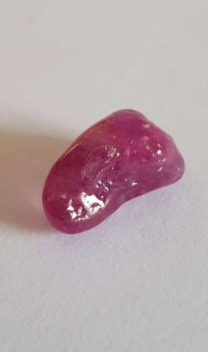 13.96Ct. Rough Ruby Natural Red  Mozambique