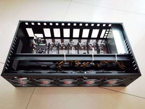 Crypto Rig Mine Box all in one 8GPU