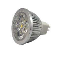 LED DOWNLIGHT / SPOTLIGHT BULBS - MR16 12W 12V DC.