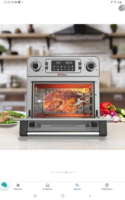 MILEX AIRFRYER  23 L OVEN WITH ROTISSERIE