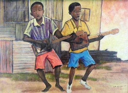 TH Humpa - Kids playing guitar