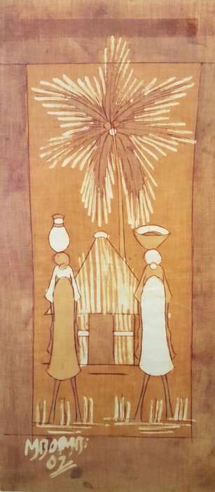 Mboma - Art on cloth Nr. 1