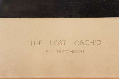 Tretchikoff - The lost Orchid - Signature piece - A treasure! - Bid now!