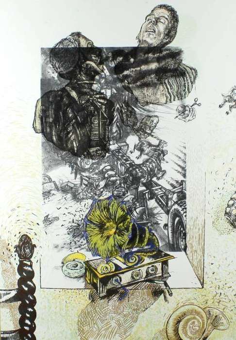 Diane Victor - Going to the dogs - Triptych
