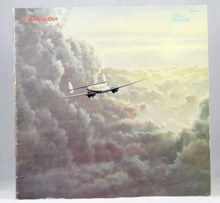 Mike Oldfield - five miles out & Islands - two LP`s - treasures from 1982 and 1987