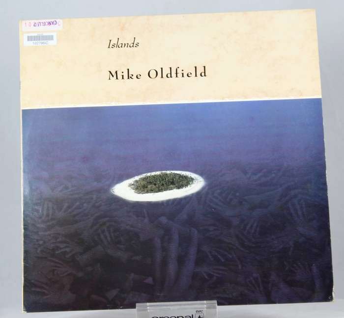 Mike Oldfield - five miles out & Islands - two LP`s - treasures from 1982 and 1987