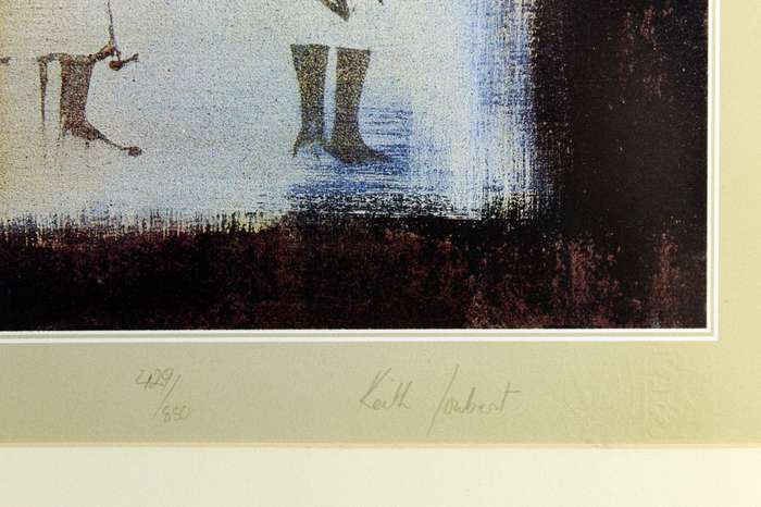 Keith Joubert - limited edition lithoprint - the elephant