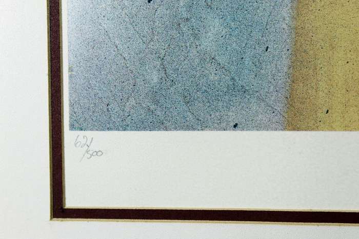 Keith Joubert - Limited edition lithoprint - The Giant Eland