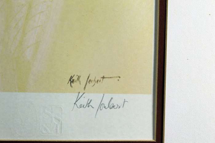 Keith Joubert - Limited edition lithoprint - The Giant Eland