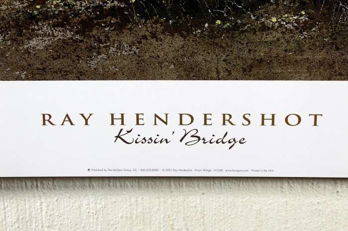 Poster - Ray Hendershot - Kissin` Bridge