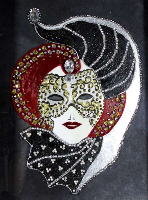 Bedazzled Opera portrait Nr2 - Beautiful! - Giveaway price - Bid now!!