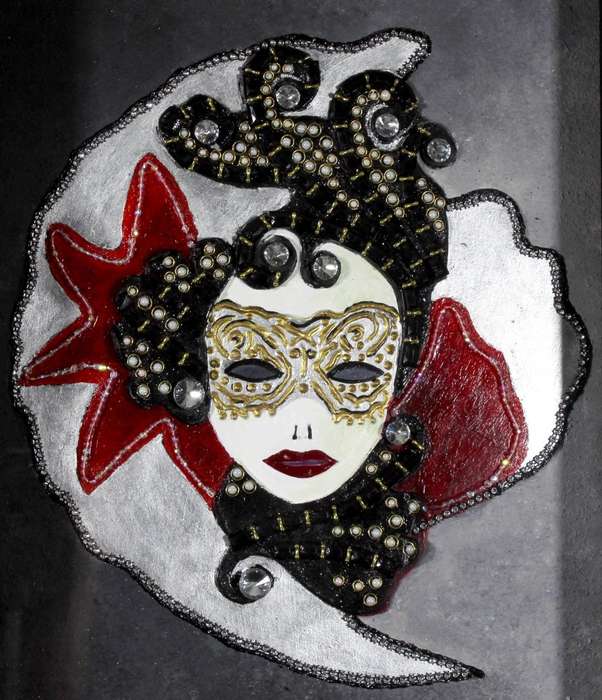 Bedazzled Opera portrait Nr3 - Beautiful! - Giveaway price - Bid now!!