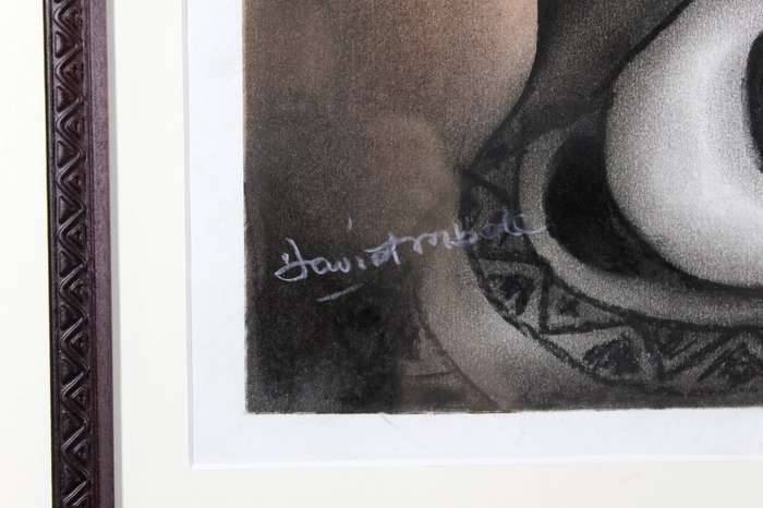 David Mbele - Woman with a calabash