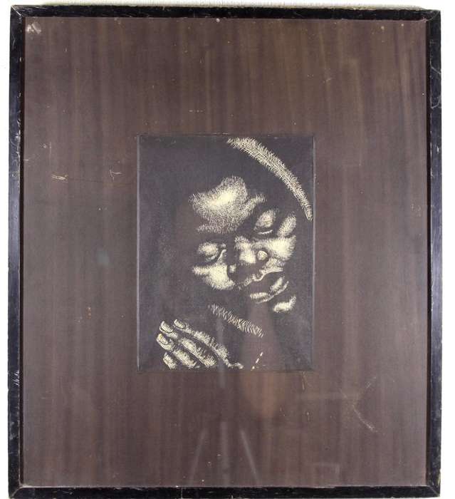 Portrait - Woodcut
