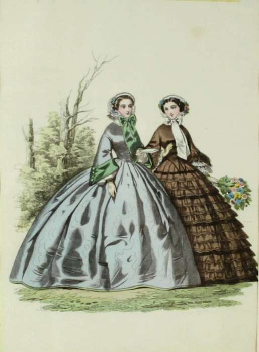 Fashion print on silk