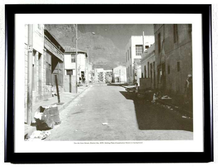 District 6, 1970 - Van der Leur Street (Sterling flats in background)