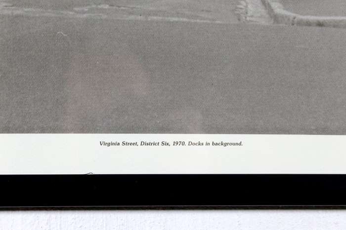 District 6, 1970 - Virginia Street - Docks in the background