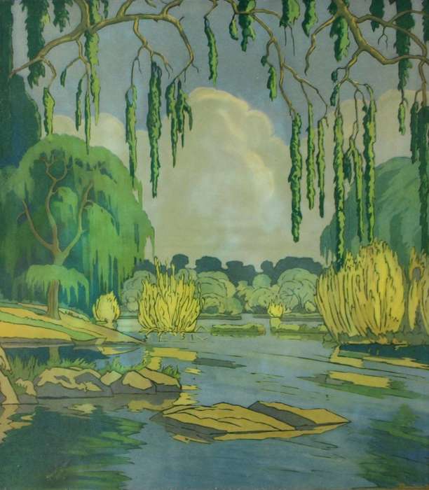 Pierneef - Station Panel - Vaal River, Parys