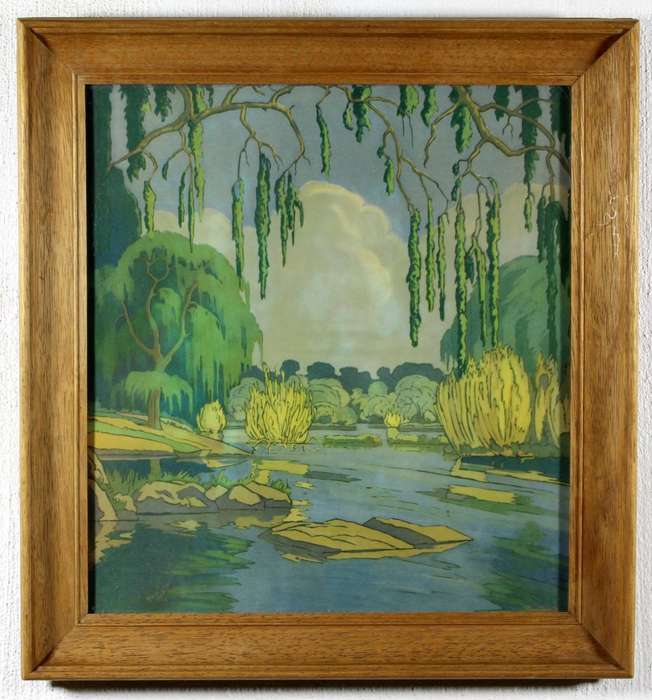 Pierneef - Station Panel - Vaal River, Parys