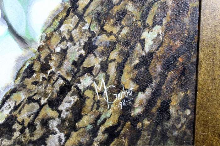M Gerber - Leopard in a tree