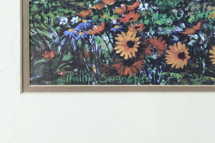 Phillip Swanepoel - Landscape with flowers