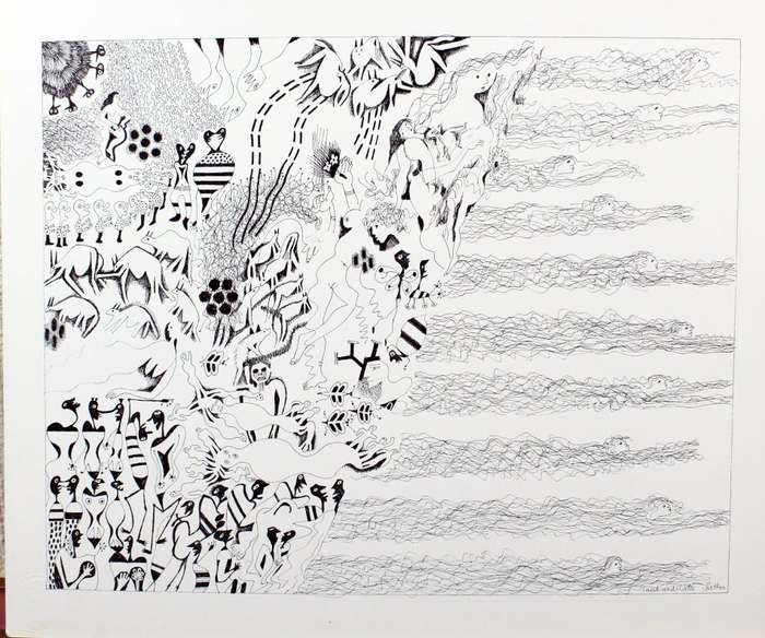 Walter Battiss - Land and water