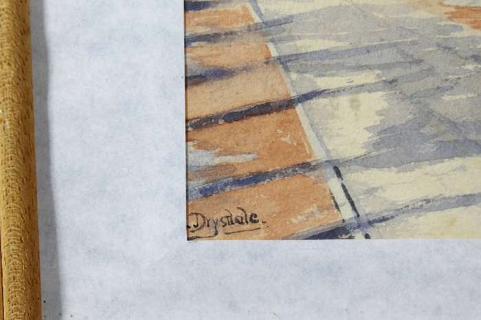 L Drysdale - Tree line road
