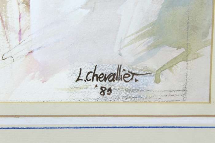 L Chevalier- Mike Proctor bowling
