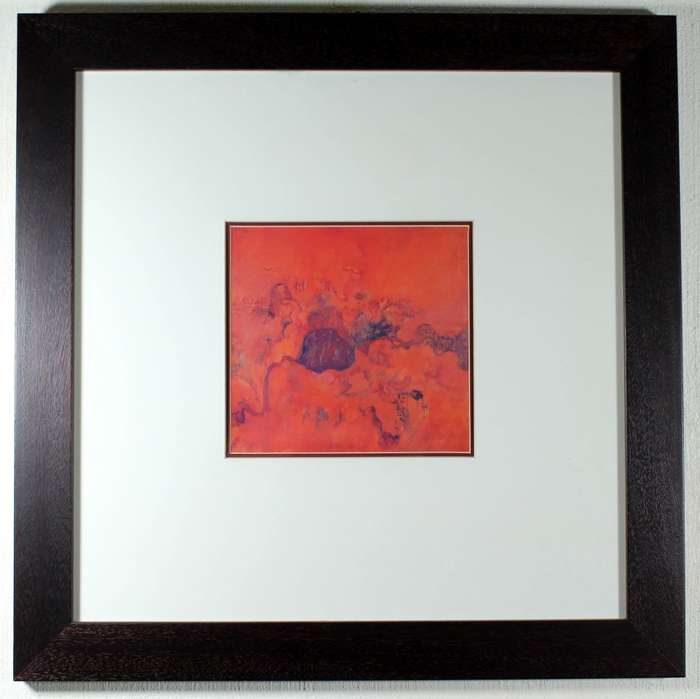 Abstract red