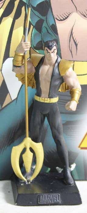 Classic Marvel collection - lead, hand painted figurine with book - Namor