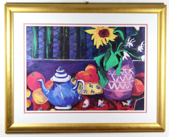 Very large still life print