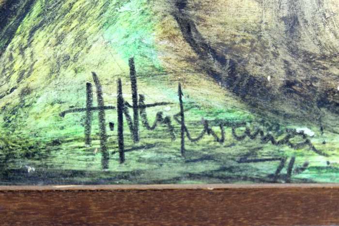 Hargreaves Ntukwana - Abstract figure