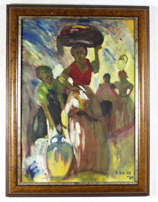 H Kuijs - The washwoman