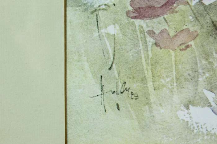 Whallace Hulley - Cosmos and trees