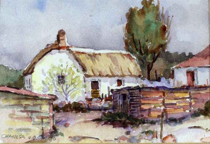 Charles van der Merwe - Old farmhouse