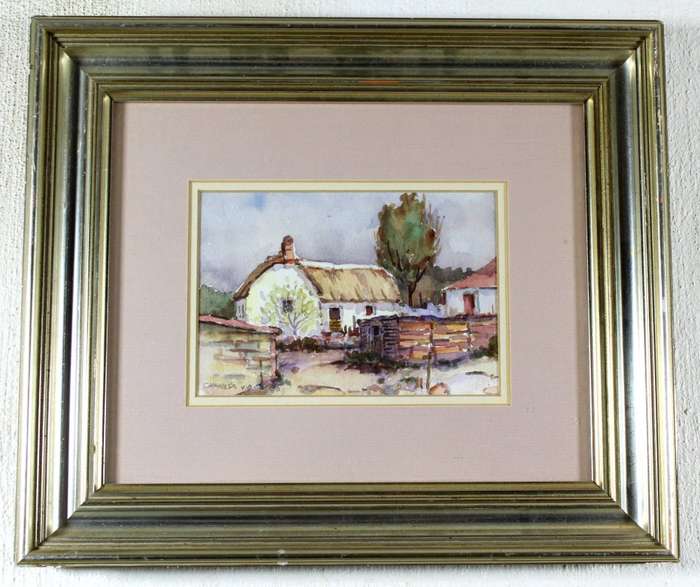 Charles van der Merwe - Old farmhouse