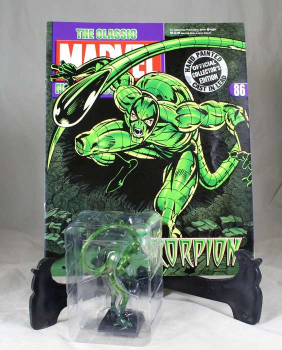 Classic Marvel - action figure and book - Scorpion