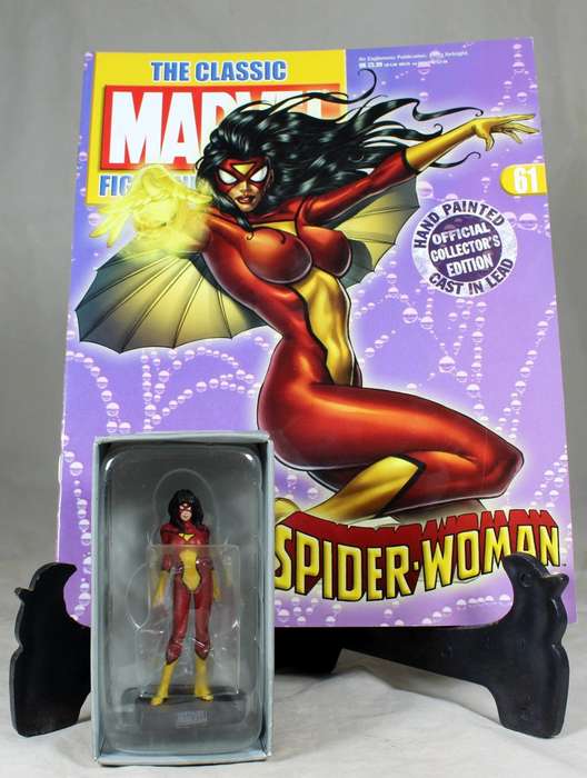 Classic Marvel - action figure and book - Spider Woman Jessica Drew