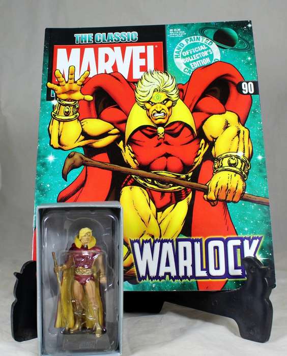 Classic Marvel - action figure and book - Adam Warlock
