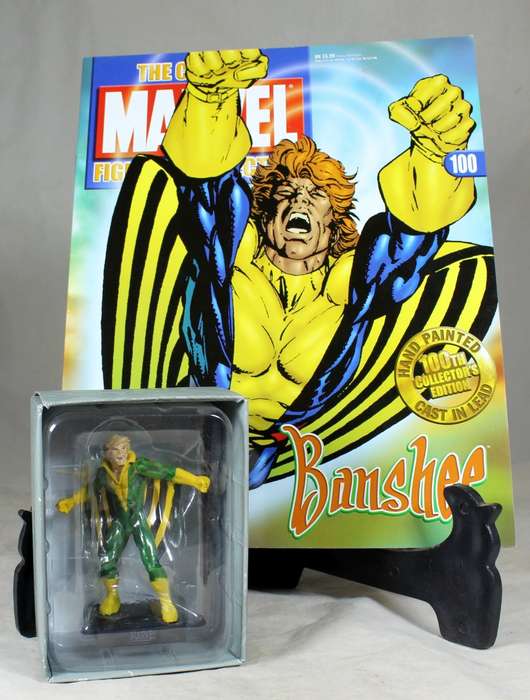 Classic Marvel - action figure and book - Banshee