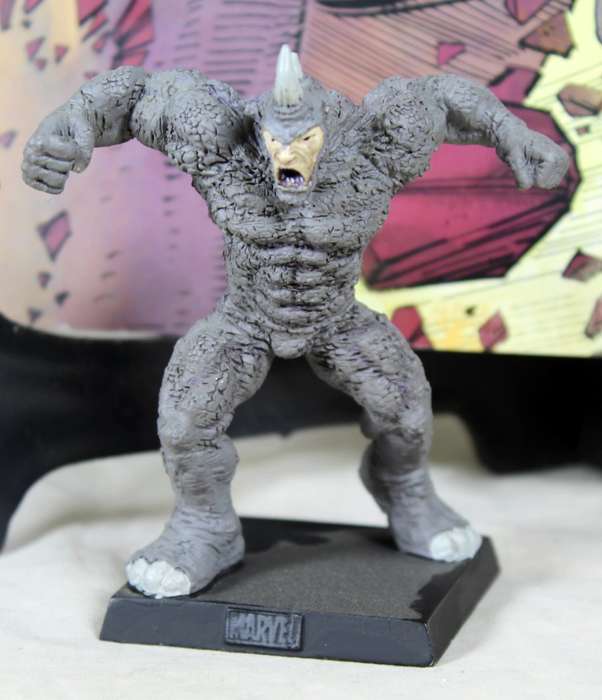 Classic Marvel Special Edition - Action Figure and Book - Rhino