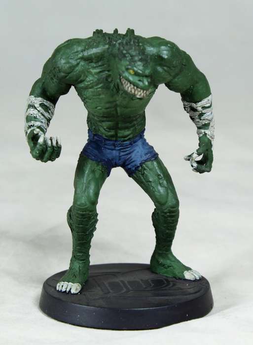 DC COMICS SPECIAL ISSUE - LEAD HAND PAINTED ACTION FIGURE - KILLER CROC