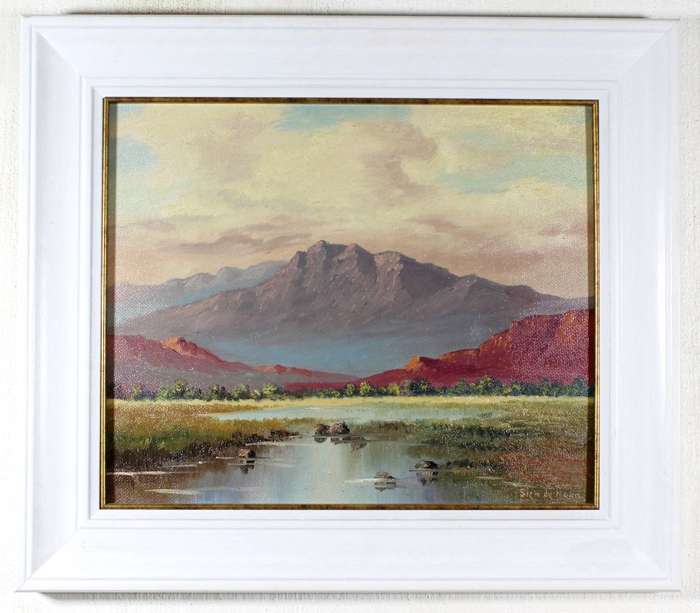 Siem de Haan - River and mountains